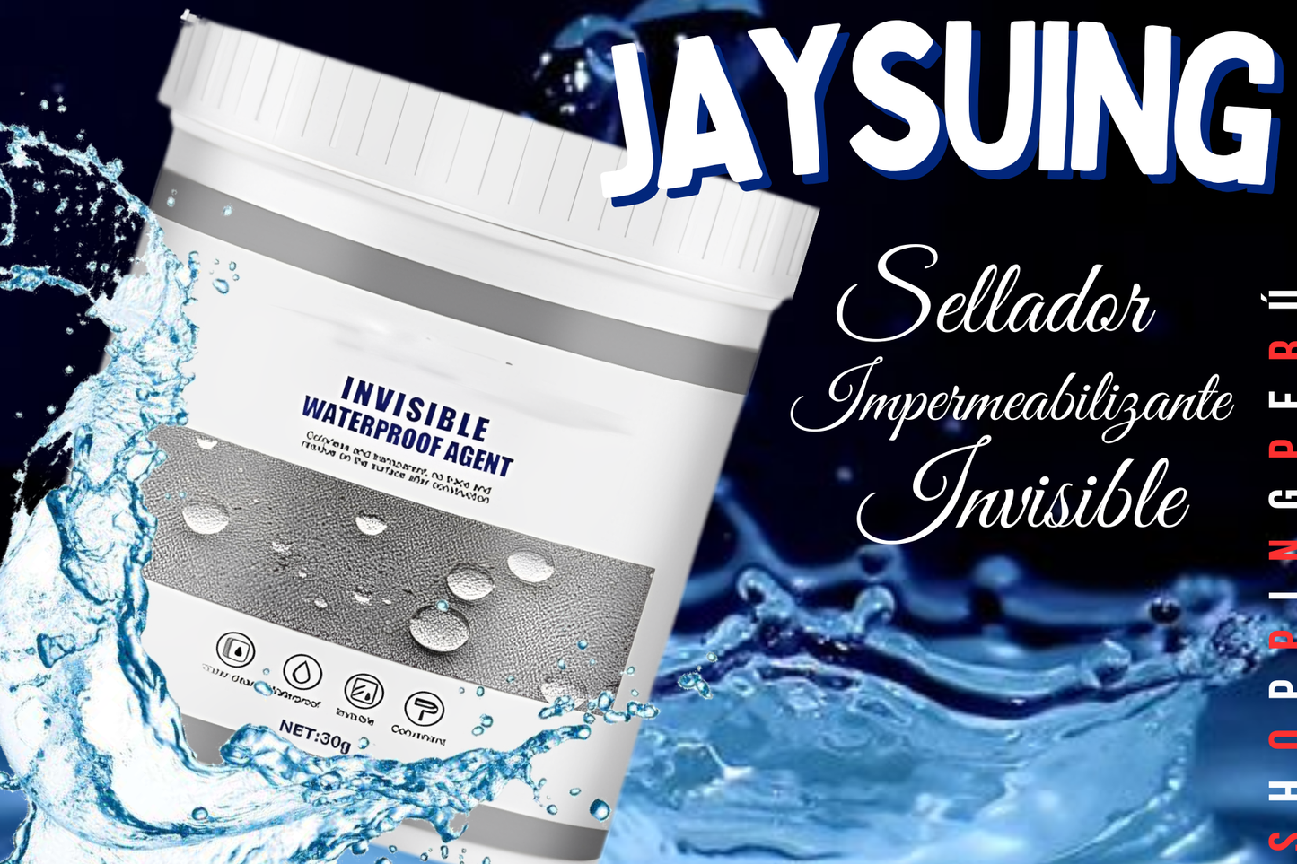 JAYSUING™ PROTECCIÓN INVISIBLE CONTRA EL AGUA 🔒💙