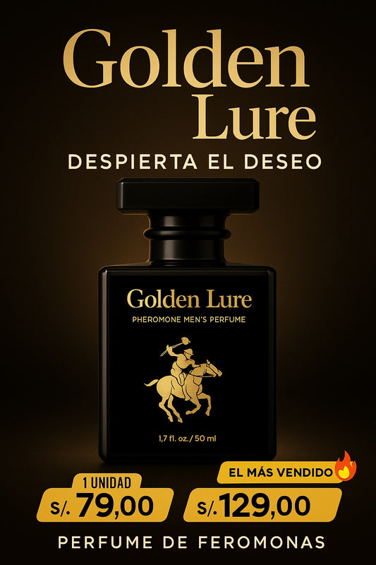 Perfume con Feromonas Irresistibles : ¡Golden Lure! Seducción Dorada ✨